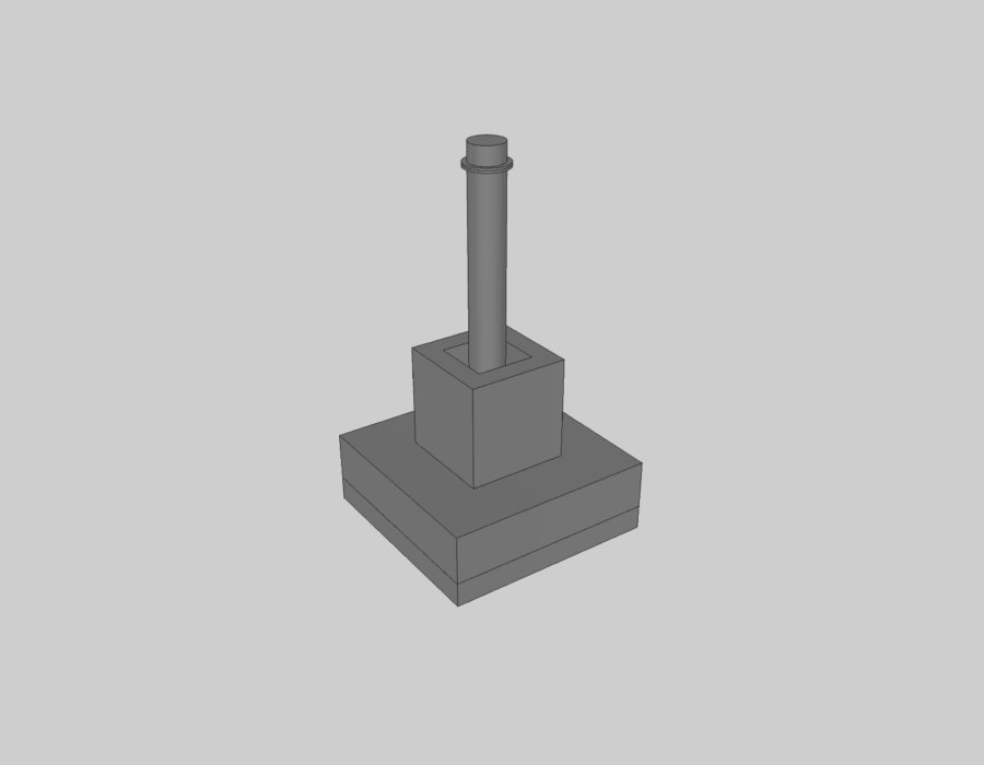 Fundament Sendemasten