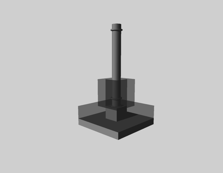 Fundament Sendemasten
